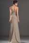 Robe de Soirée Sirène Mince Longueur au sol moka Ouverture Latérale - Page 5