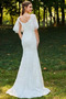 Robe de mariée Col Élisabéthain Appliques Exquisite Taille chute - Page 3