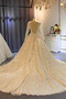 Robe de mariée Salle Naturel taille Poire Traîne Longue Dentelle Formelle - Page 4