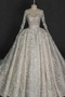 Robe de mariée Dos nu Tulle Automne Appliques Vintage Col en V - Page 4