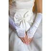 Gants de mariage Salle Perle noble Printemps Satin Élastique