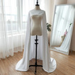 Châle de satin mariage châle mariée unique longueur 200CM châle