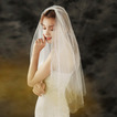 Voile de mariage simple mariée coiffure de mariage studio photo voile double ordre voile de perle