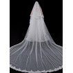 Accessoires de mariage nuptiale voile voile dentelle chapelle voile