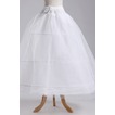 Jupon de mariage Width Full dress Elegant Three rims Polyester taffeta