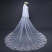 Voile de dentelle de paillettes exquis voile de mariée église accessoires de mariage voile de fuite