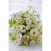 Fleurs de thé vert et blanc à la main bouquet brides coréenne mariées simulation