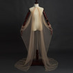 Costume elfe conte de fées manteau de mariage en tulle châle costume médiéval