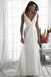 Robe de mariée Sommaire Empire Plissé Empire Triangle Inversé