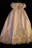 Robe de baptême Haute Couvert Manche Courte Princesse Automne