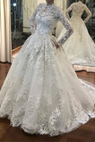 Robe de mariée Dentelle Salle Tissu Dentelle Norme Zip Longue