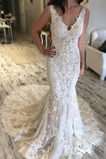 Robe de mariée Longue Sans Manches Petites Tailles Salle Moderne