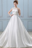 Robe de mariée Formelle Empire Sans Manches Épaule Asymétrique