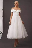 Robe de mariée Elégant Au Drapée Triangle Inversé Automne Lacez vers le haut