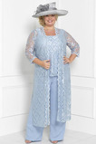 Robe de mère pantalon de costume Chic Naturel taille Manche Aérienne