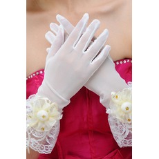 Gants de mariage Perler Taffetas Glamour Salle