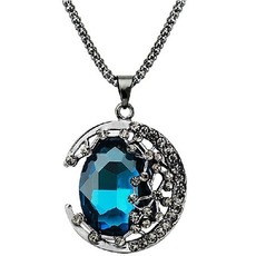 Collier femmes nouveauté alliage bijoux rétro Collier & pendentif en cristal