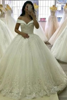 Robe de mariée Fourreau Avec Bijoux Sans Manches Naturel taille Perle