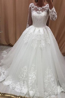 Robe de mariée Rivage Naturel taille Elégant Longueur ras du Sol