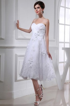 Robe de mariée Sans Manches Tulle De plein air Dos nu Bustier