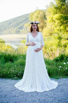 Robe de mariée Tulle Fermeture éclair Luxueux Longueur ras du Sol