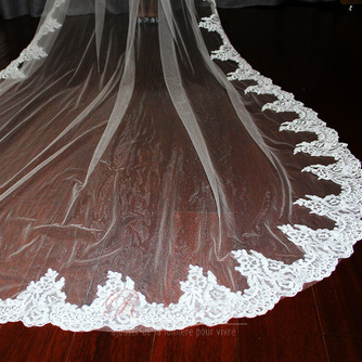 3M dentelle voile voile cathédrale mariage mariée voile - Page 5