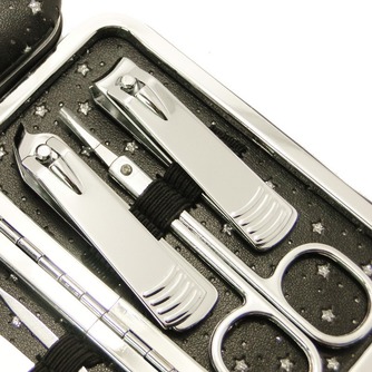 PU cuir valise Festival inox acier 8 pièces Nail Clippers - Page 2