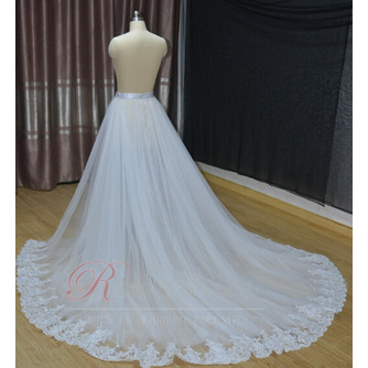 Robe de mariée détachable jupe en tulle accessoires détachables de jupe de mariée taille personnalisée - Page 3