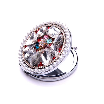 Luxueux cercle incrusté de diamants pliage dessin animé petit miroir & peigne - Page 4