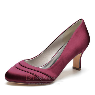 Chaussures de soirée à talons hauts en satin sexy à bout ouvert - Page 8