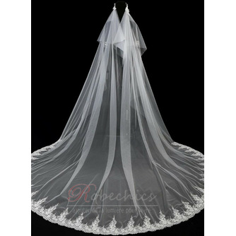 3.5m voile de mariée cathédrale voile de mariée voile de dentelle - Page 3