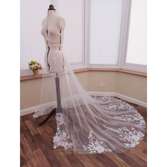 Jupe de mariée détachable pour mariage Train détachable de mariée ouvert sur le devant avec dentelle - Page 3