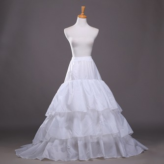 Jupon de mariage Three rims Trailing Long Wedding dress Polyester taffeta - Page 1