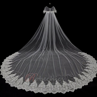 Cape de mariée en dentelle de tulle châle veste châle de mariée - Page 3