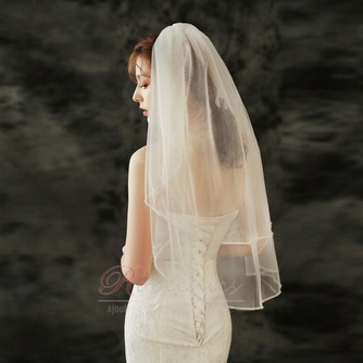 Voile de mariée mode accessoires de mariage en diamant cousu à la main voile photo voile - Page 1