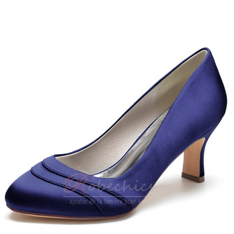 Chaussures de soirée à talons hauts en satin sexy à bout ouvert - Page 10