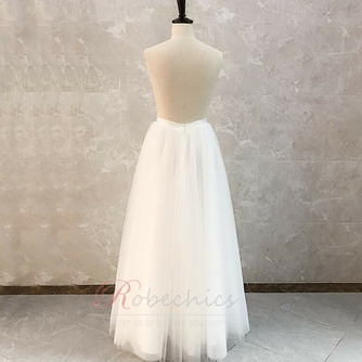 train de mariage jupe détachable, jupe de mariée en tulle, jupe midi en tulle, jupe personnalisée, mariée séparée, - Page 3