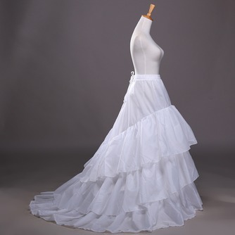 Jupon de mariage Three rims Trailing Long Wedding dress Polyester taffeta - Page 3