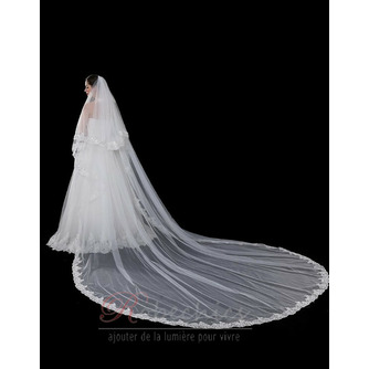 Accessoires de mariage nuptiale voile voile dentelle chapelle voile - Page 3