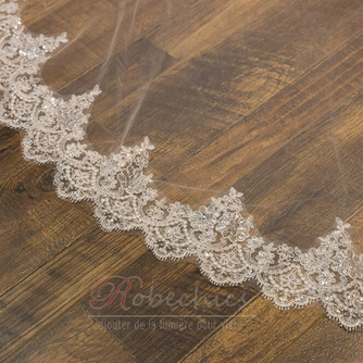 Voile de mariée dentelle paillettes voile brillant accessoires de mariage voile voile - Page 5