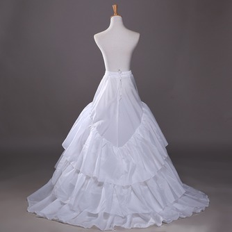 Jupon de mariage Three rims Trailing Long Wedding dress Polyester taffeta - Page 2