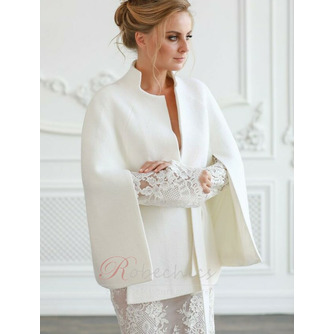 Manteau de mariage, veste de mariée, manteau de mariée, veste de mariage, couverture de mariage, manteau blanc, veste d'hiver ivoire, poncho - Page 1