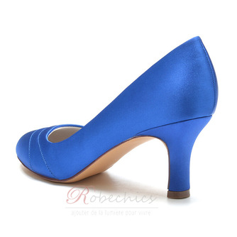 Chaussures de soirée à talons hauts en satin sexy à bout ouvert - Page 5