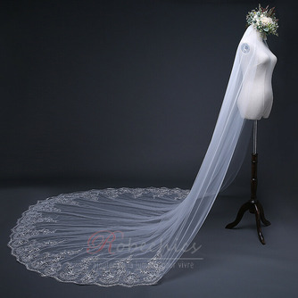 Voile de mariée de mariage Voile de dentelle chic Accessoires de mariage Voile Factory Outlet - Page 3