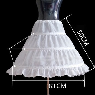 Jupon de mariage Standard Three rims Elastic waist Polyester taffeta - Page 2