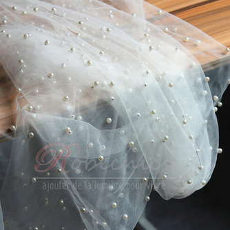 Tulle perle mariée châle élégante longue veste 200CM - Page 5