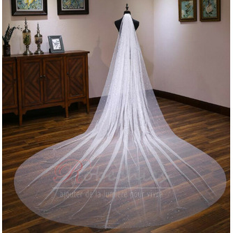 Voile brillant extra long voile de mariage 4M - Page 1