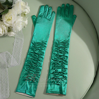 50cm Robe de mariée Gants en satin Performance Stage Performance Gants longs Femmes - Page 4