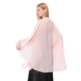 Robe de mariée châle fente en mousseline de soie châle grande taille - Page 2