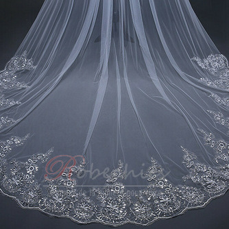 Voile de mariée de mariage Voile de dentelle chic Accessoires de mariage Voile Factory Outlet - Page 5